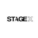 logo stagex branco